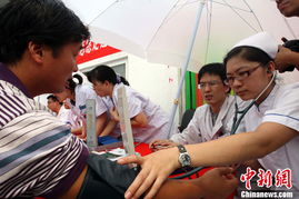 北京医院专家为农民工进行健康服务